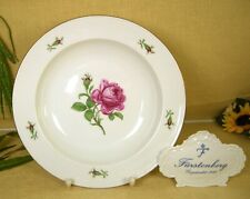 FÜRSTENBERG Rote Rose - 1 Suppenteller 23 cm Fahnenteller