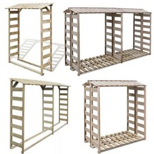 Brennholzunterstand Brennholz