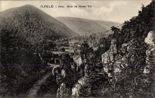Ilfeld harz thüringen - ak,