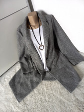 Street One Mantel Jacke 42 grau Fake Fur Kunstfell Persianer Stil Wollmantel