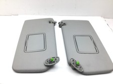 HONDA Jazz II GD, GE Sonnenblende links und rechts mit Spiegel Grau 