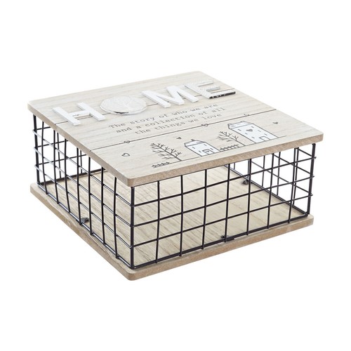 Caja decorativa dkd home decor - decorativa,