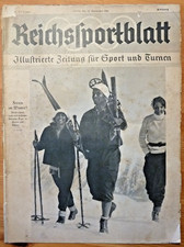 Reichssportblatt, 1. Jahrgang, Nr. 45, 22. 12. 1934
