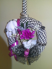 *StoffKranz* Hände* Blumen*