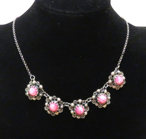 Vintage 835 silber collier - vintage,