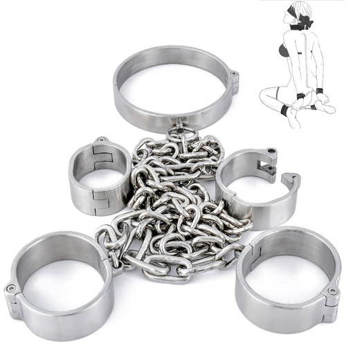 Bondage edelstahl halsband - bondage,