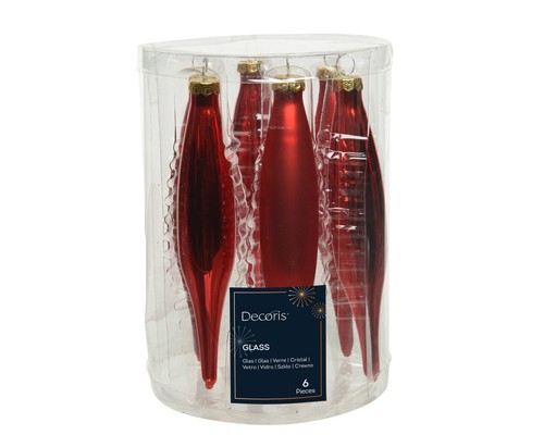 Eiszapfen 15cm glas - eiszapfen,