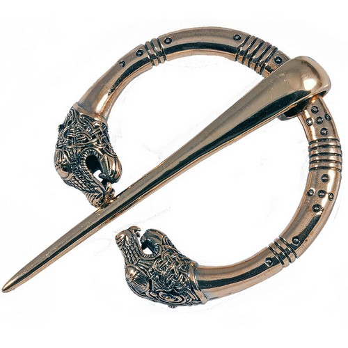 Bronze wikinger ringfibel - wikinger,