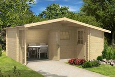 34mm 2-Raum-Gartenhaus ISO