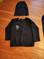 Kostüm Ninja Schattenkrieger 3-teilig Karnevals Fasching Halloween Kostüm Kinder