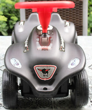 Schwarzes Bobby Car mit Flüsterreifen und Fulda Sportfelge von Big