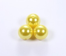 4 Stk. Wachsperlen rund 20mm