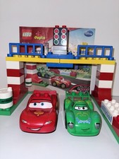 LEGO Duplo 5819 Disney Cars 2 – Tokyo Rennen – mit Anleitung (fast komplett)