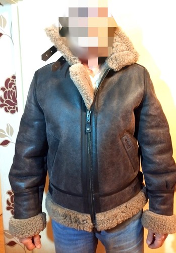 Herren echte lammfelljacke - herren,