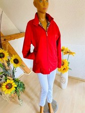 Burberry Steppjacke rot XXL 44 Übergangsjacke Jacke Wolle Damen
