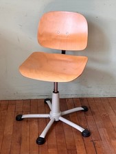 Autentic PFAFF Design Drehstuhl Laborstuhl Industrie Loft Stuhl Vintage Nähen