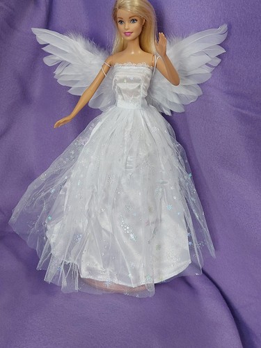 Barbie puppen kleid flügel - puppen,