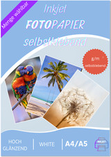 Fotopapier selbstklebend