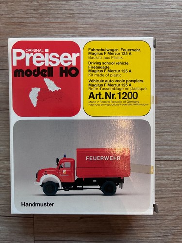 Preiser 1200 fahrschulwagen - preiser,