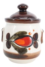 SCHRAMBERG Zuckerdose Bernau Porzellan Vintage Mehrfarbig Deckeldose