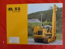 Liebherr RL 52 Litronic Rohrleger Raupe