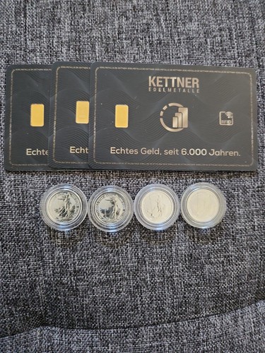 Gold silber konvolut - gold,