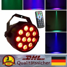 12x3W LED RGB PAR Licht DMX