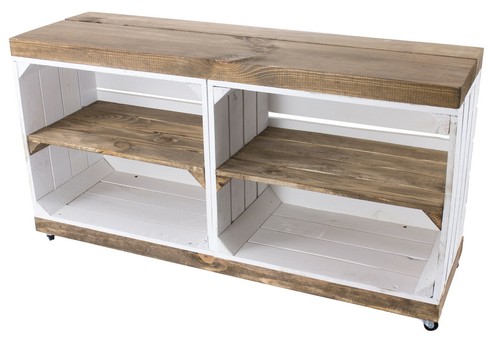 Schuhschrank aus obstkisten - aus,