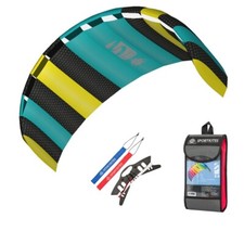 Lenkmatte 2 Leiner Lenkdrachen Matte HQ Symphony Beach 2.2 Aqua Kinderdrachen