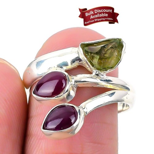 Moldavit edelstein 925 silber - edelstein,
