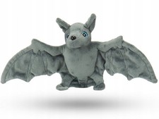 Graues Fledermaus Stofftier
