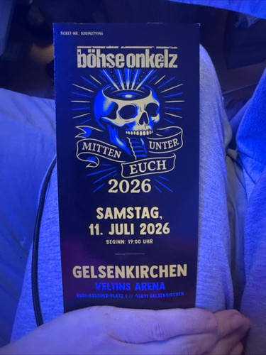Böhse onkelz tickets - 2x,