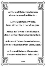 Blechschild 20x30 Achte auf