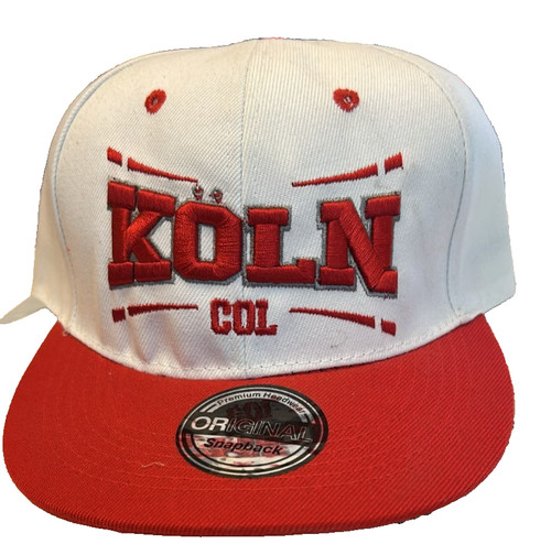 Snapback köln weiß mit - snapback,
