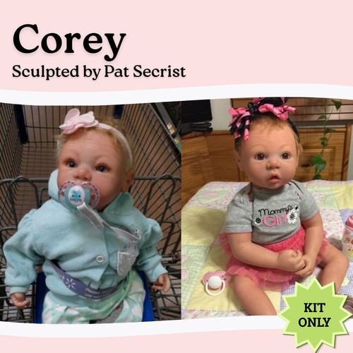 Reborn doll kit - “corey”, by