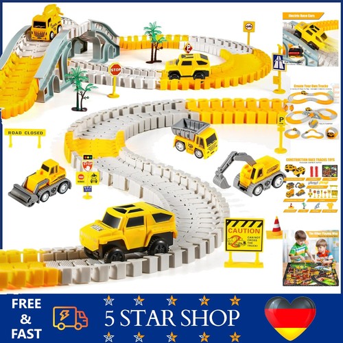 Kizplays 260pcs autorennbahn - 260pcs,