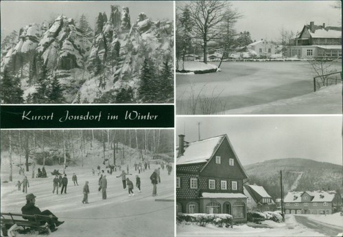 Ansichtskarte jonsdorf zittau - jonsdorf,