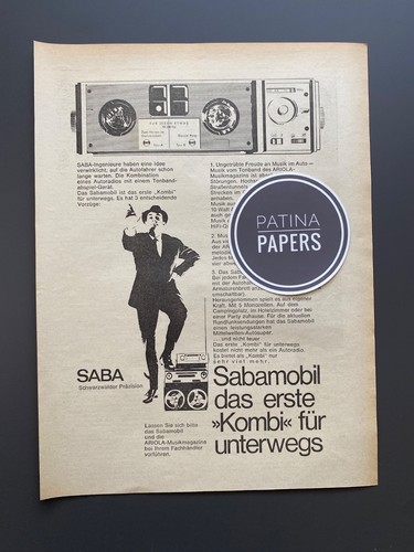 1964 saba sabamobil - saba,