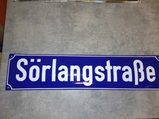 Altes Straßenschild