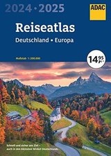 ADAC Reiseatlas 2024/2025 Deutschland 1:200.000, Europa ... | Buch | Zustand gut