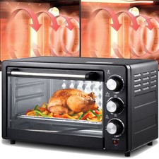 Mini Backofen 1000 W 21 Liter Miniofen Pizza-Ofen Kleiner Backofen 60 min.Timer