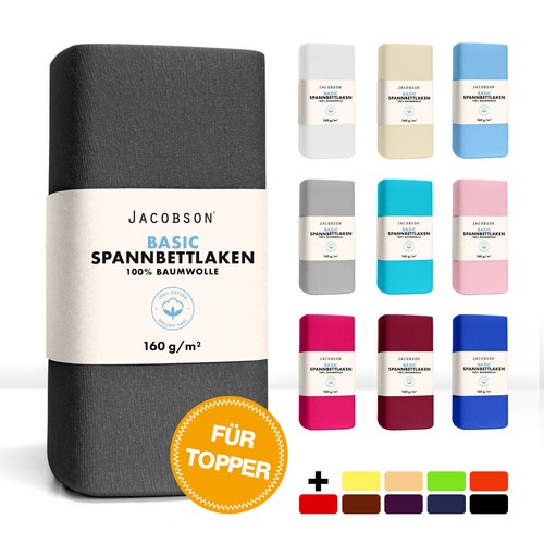 Topper jersey spannbettlaken - topper,
