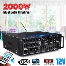 2000W Verstärker Stereo Amplifier HIFI Digital Bluetooth FM USB Vollverstärker