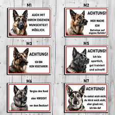 Hundeschild Schäferhund –