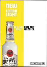 BACARDI BREEZER Alte  Postkarte  - +H1416