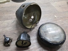 Simson SR1 SR2 MAW Scheinwerfer Lampenmaske Gehäuse Wappentacho Tachometer...