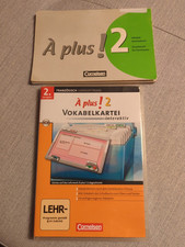 CD A plus! 2 Vokabelkartei interaktiv Französisch + A plus! 2 Vokabeltaschenbuch