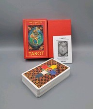 TAROT Karten, A. Crowley Set Königs Furt, Rot, Tarokarten  -vollständig-