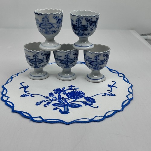 Antikes eierbecher set stk - eierbecher-set, 5