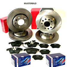 Bremsen Set VORNE HINTEN HM Scheiben u BOSCH Beläge für Ford Galaxy (WA6) S-Max